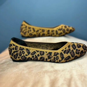 Mia Kids Cheetah Print Ballet Flats